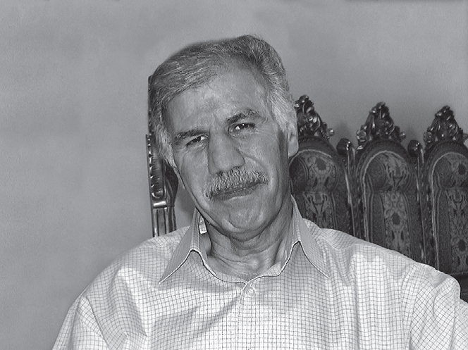 Second Brigadier General, retired pilot Farajollah Baratpour, who led the flight group in the main H-3 operation.